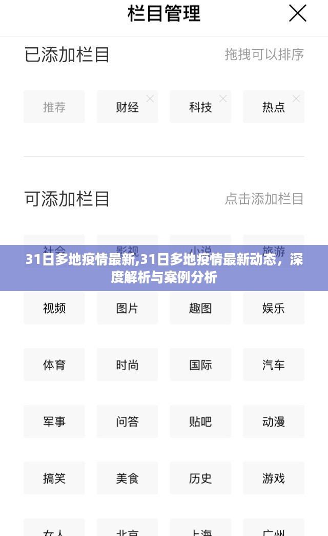 深度解析与案例分析，最新疫情动态下的多地疫情最新情况
