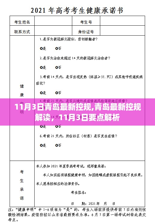 青岛最新控规解读，11月3日要点解析与深度剖析