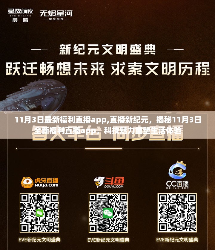 揭秘全新福利直播app，科技重塑生活体验，直播纪元开启新篇章（11月3日更新）