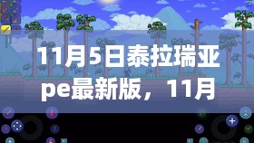 11月5日泰拉瑞亚PE最新版，全新体验与独特魅力来袭