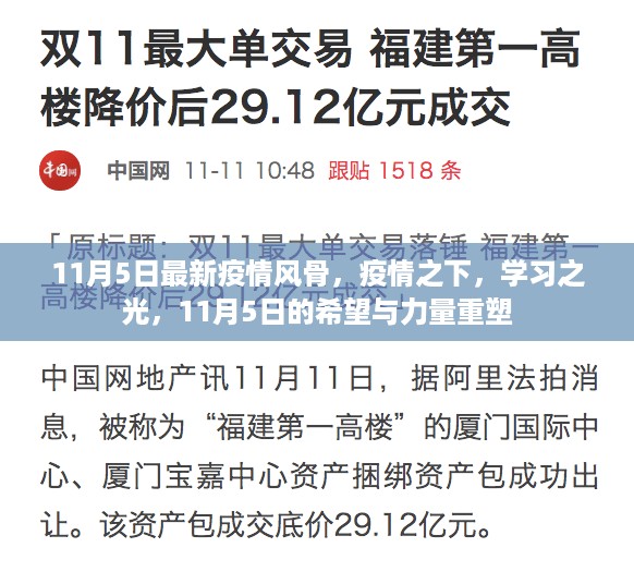 11月5日疫情最新动态，学习之光，希望与力量的重塑