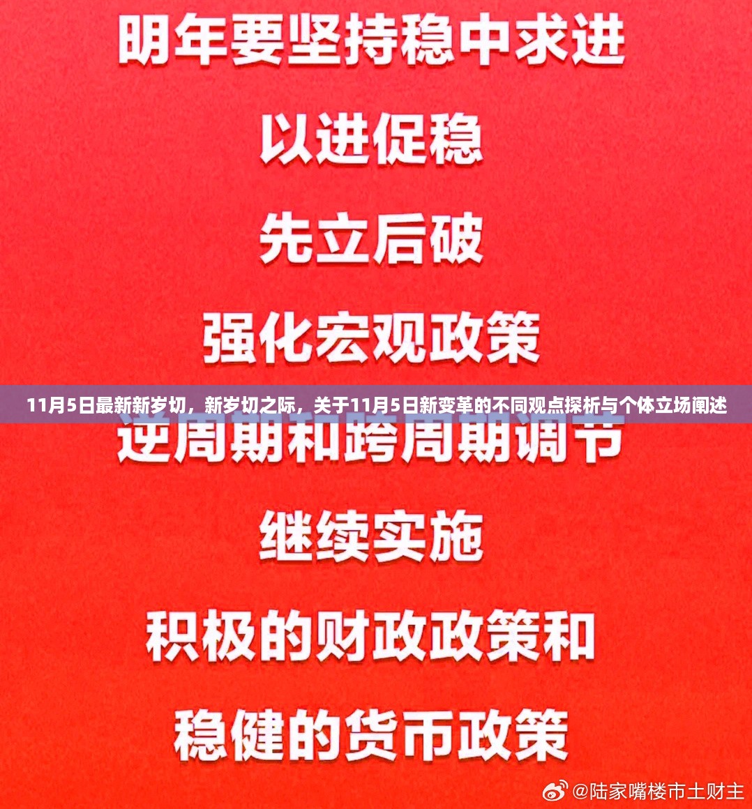 11月5日新变革的不同观点探析与个体立场阐述——新岁切之际的探讨