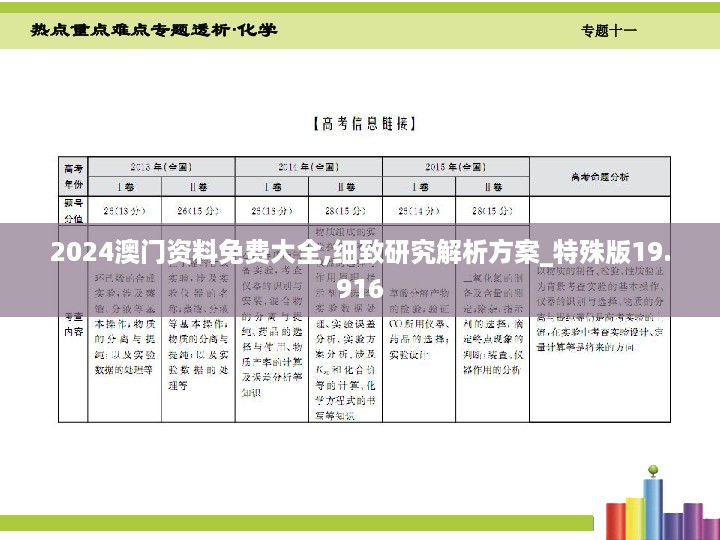 2024澳门资料免费大全,细致研究解析方案_特殊版19.916