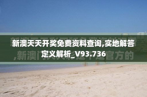 新澳天天开奖免费资料查询,实地解答定义解析_V93.736