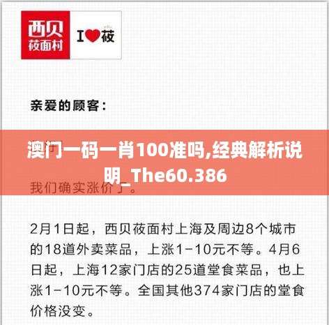 澳门一码一肖100准吗,经典解析说明_The60.386