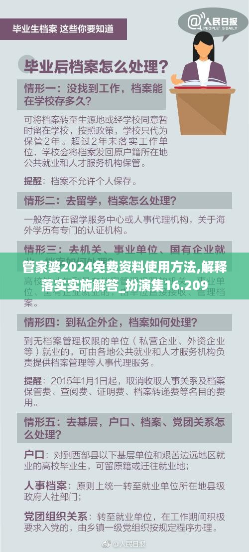 管家婆2024免费资料使用方法,解释落实实施解答_扮演集16.209