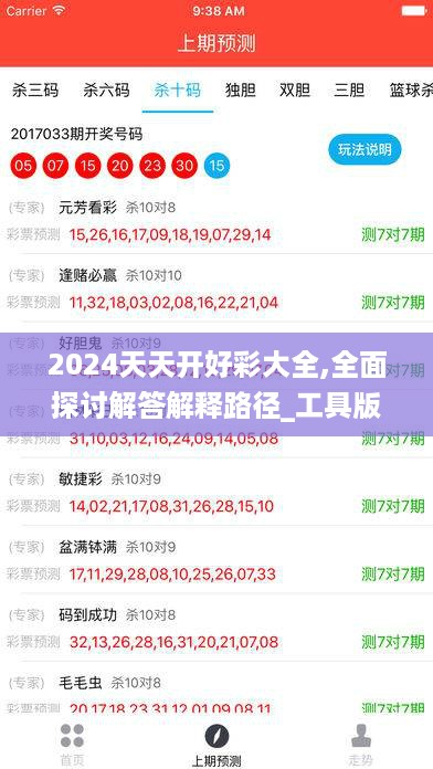 2024天天开好彩大全,全面探讨解答解释路径_工具版47.038