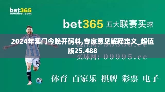 2024年澳门今晚开码料,专家意见解释定义_超值版25.488