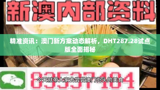 精准资讯：澳门新方案动态解析，DHT287.28试点版全面揭秘