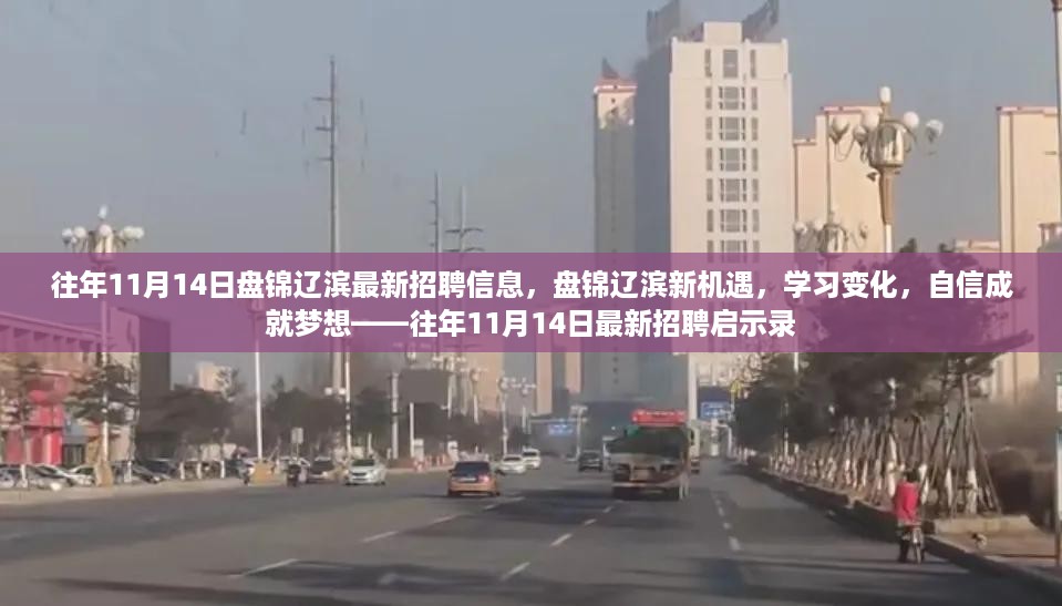 盘锦辽滨新机遇，揭秘最新招聘启示录，学习变化与实现梦想的关键时刻