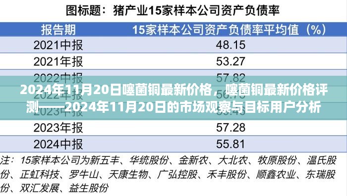 2024年11月20日噻菌铜最新价格评析及市场观察，目标用户分析与行业趋势洞察