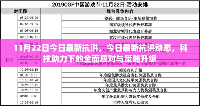 科技助力下的全面抗洪行动，最新动态与策略升级（11月22日）