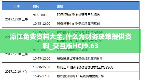 濠江免费资料大全,什么为财务决策提供资料_交互版HCJ9.63