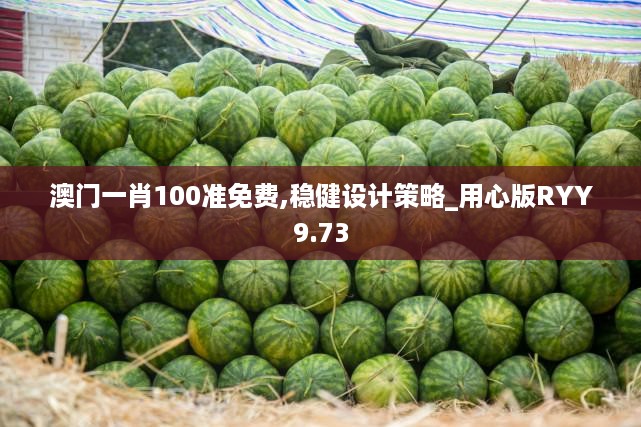 澳门一肖100准免费,稳健设计策略_用心版RYY9.73