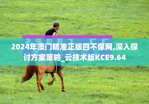 2024年澳门精准正版四不像网,深入探讨方案策略_云技术版KCE9.64