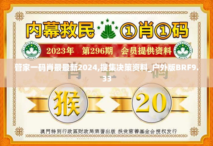 管家一码肖最最新2024,搜集决策资料_户外版BRF9.33