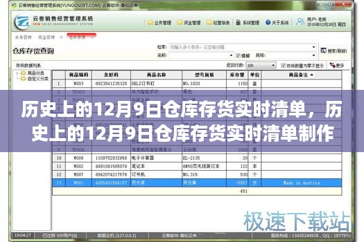 历史上的12月9日仓库存货实时清单制作指南，全方位教程，适合初学者与进阶用户