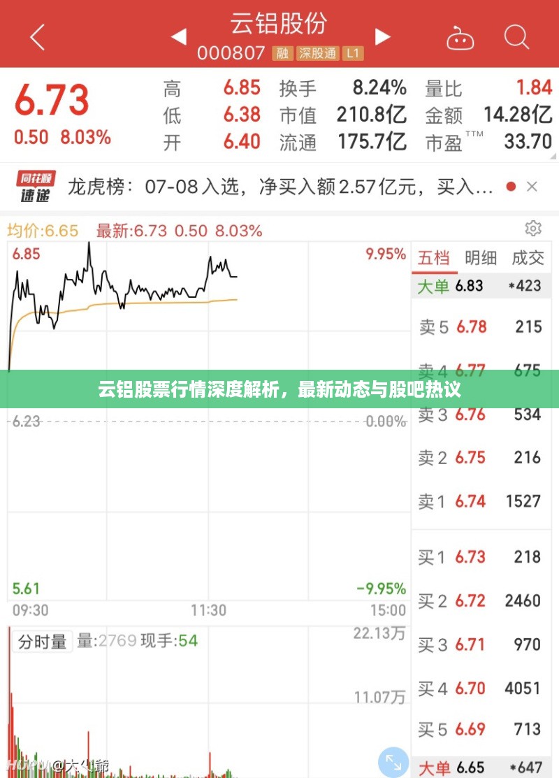 云铝股票行情深度解析，最新动态与股吧热议